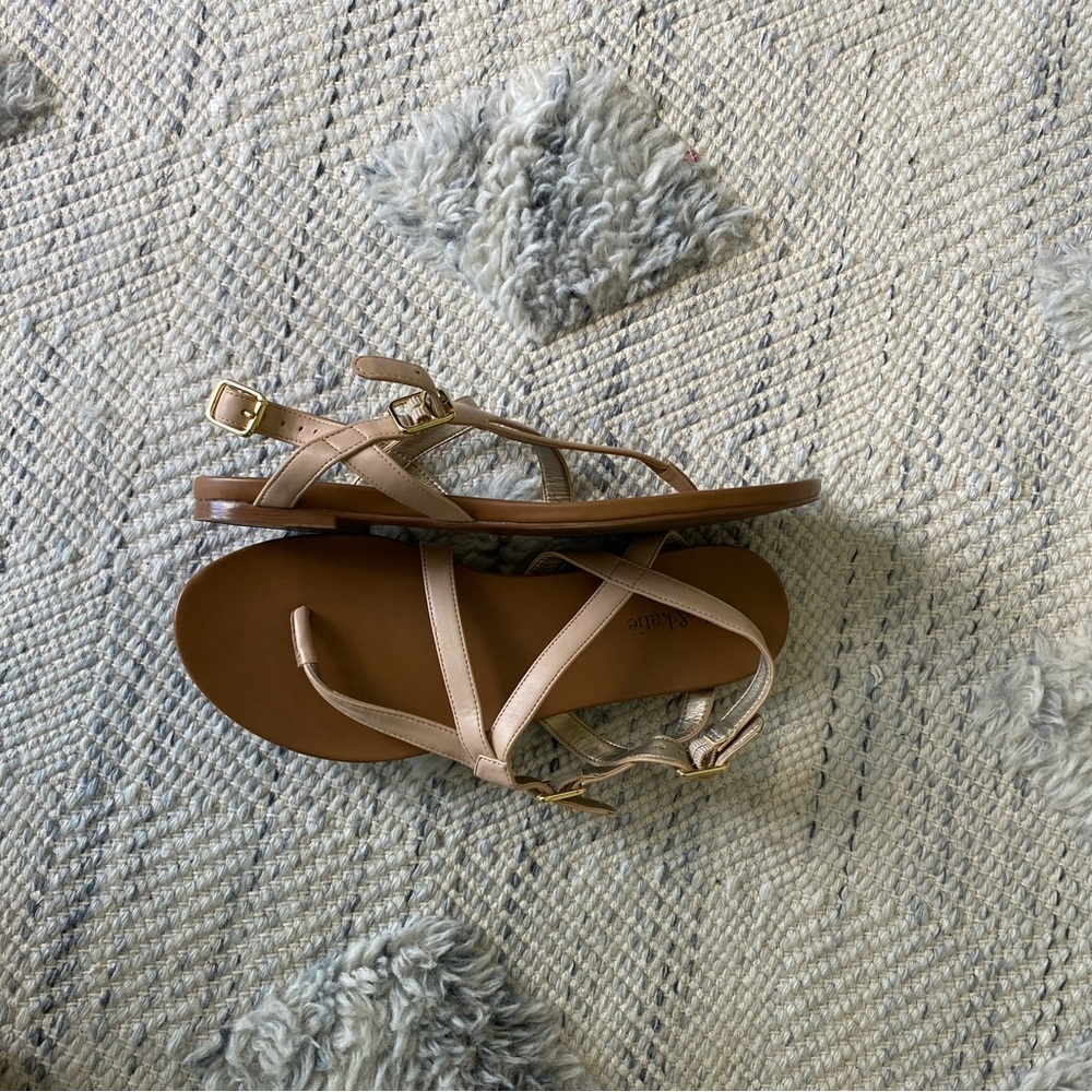Classic Tan Strappy Women's Sandals
